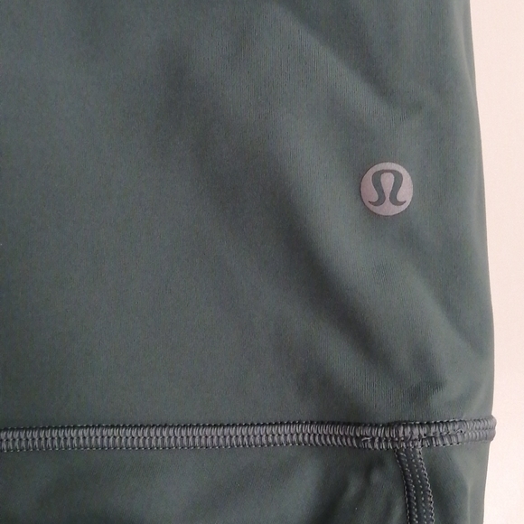 Lululemon EUC Wunder Under HR Crop 23" inseam size 6 Tidewater Teal - Picture 2 of 4